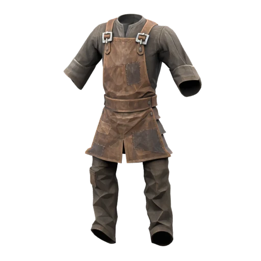 Studio render of Coalmark Forge Apron