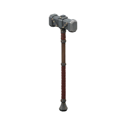 Studio render of Rivetwatch Forge Maul