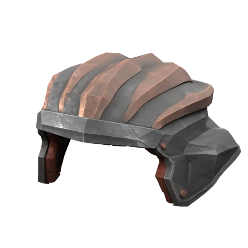 Studio render of Bellowsworn Working Helm