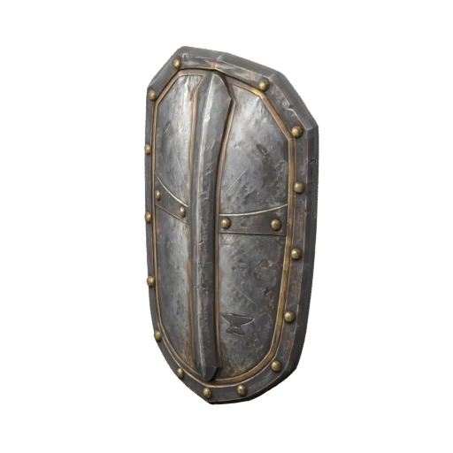 Studio render of Bellowsworn Forge Shield