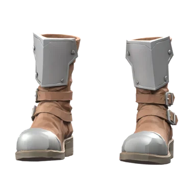 Studio render of Novice Sabatons