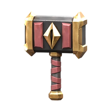 Studio render of Censure Hammer