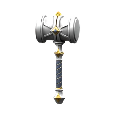 Studio render of Mercy Hammer