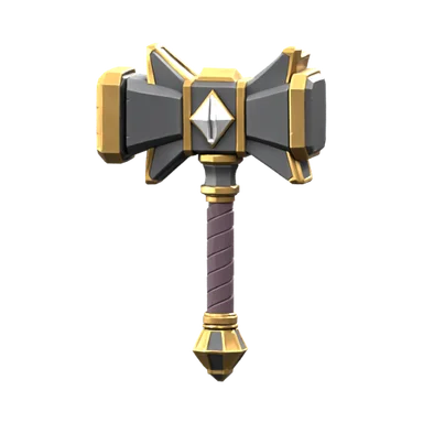 Studio render of Verdict Hammer