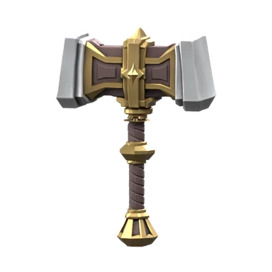 Studio render of Verdict Great Hammer