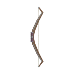 Studio render of Gloamwood Bow