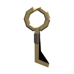 Studio render of Brass Pick