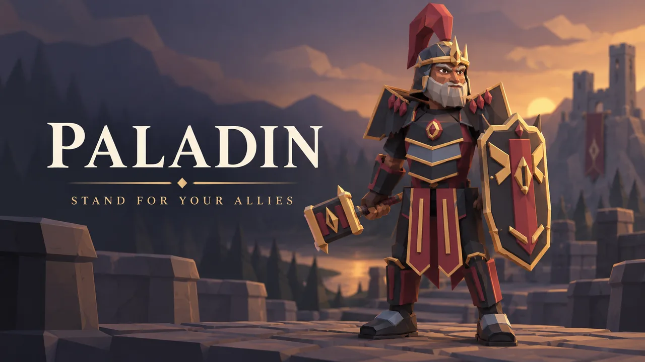 Original Paladin promotional illustration