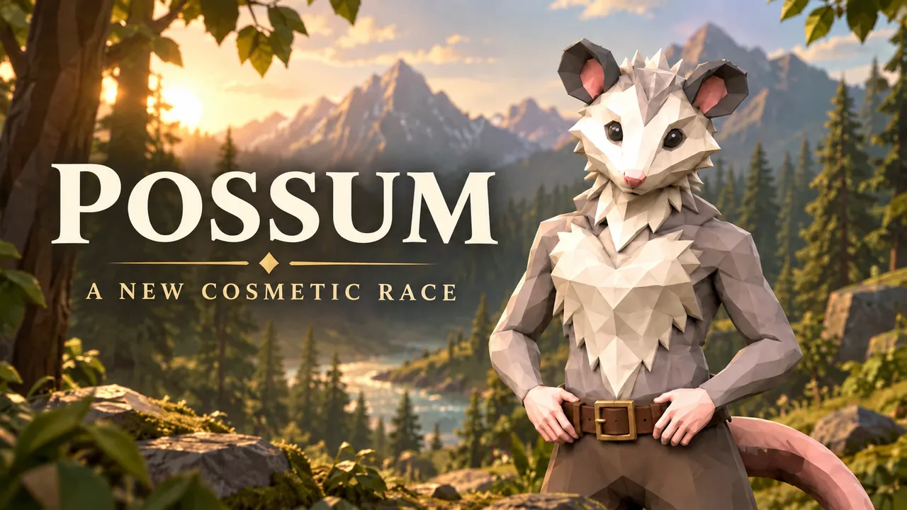 Original promotional banner for Possum